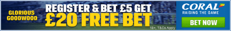 £20 Coral Free Bet